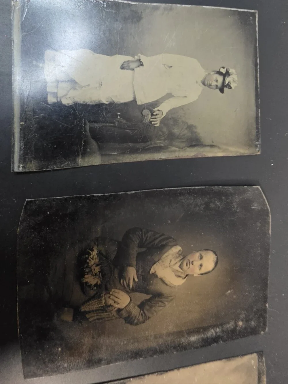 Tin Type Photos set three